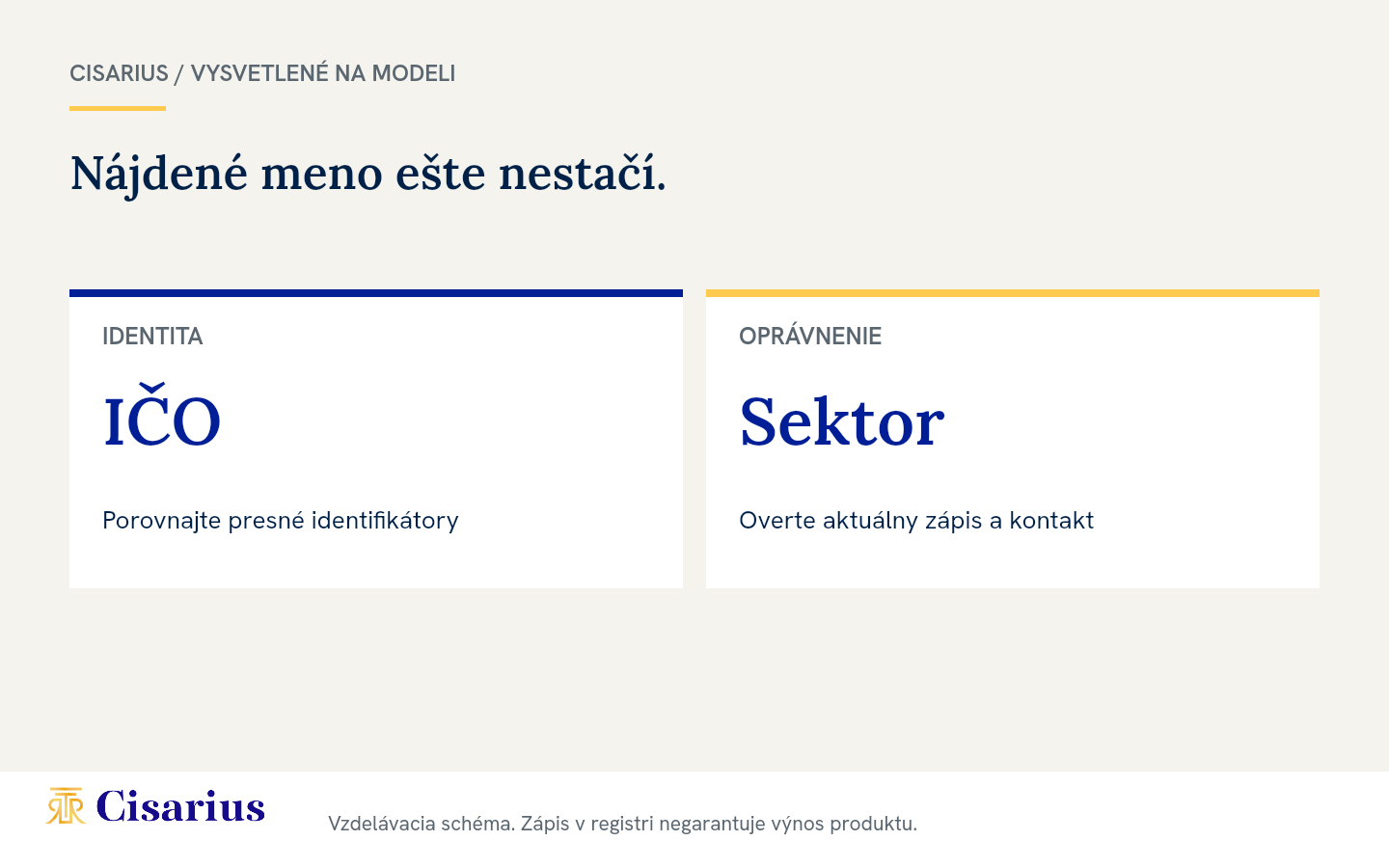 Dve časti preverenia finančného agenta: identita vrátane IČO a aktuálne oprávnenie v príslušnom sektore.